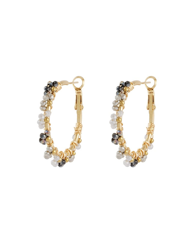 Oorbellen majestic color