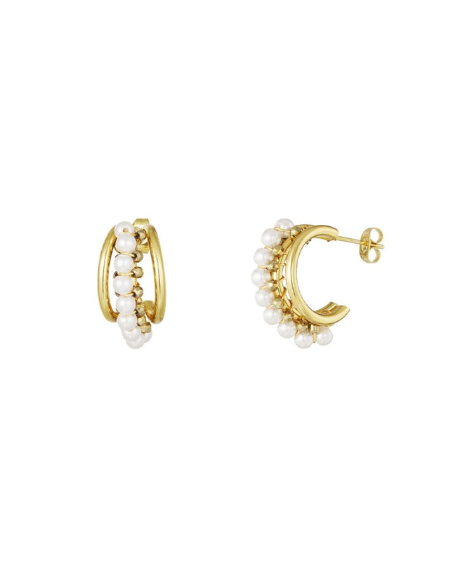 oorbellen pearl statement