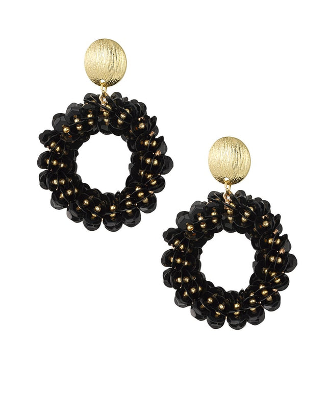 sequin spark oorbellen