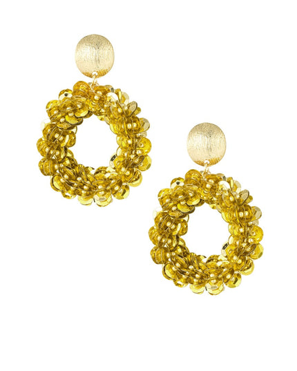 sequin spark oorbellen