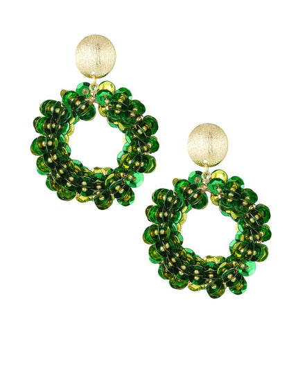 sequin spark oorbellen