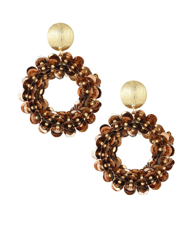 sequin spark oorbellen