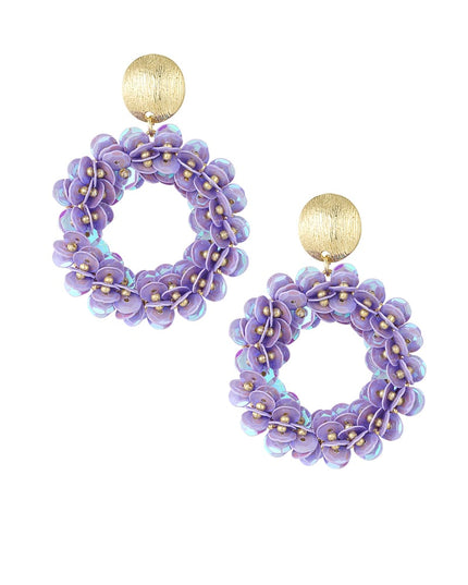 sequin spark oorbellen