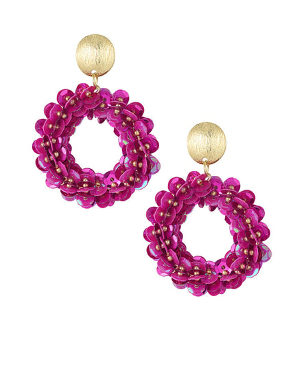 sequin spark oorbellen