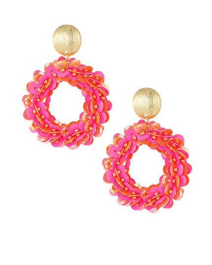 sequin spark oorbellen