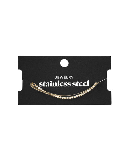 dubbele armband met diamantjes