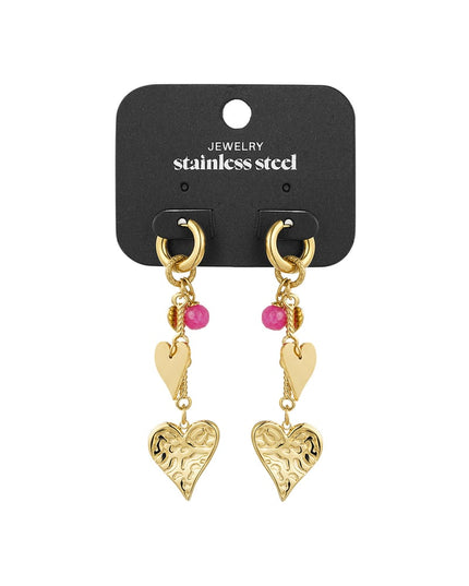 Love signature oorbellen