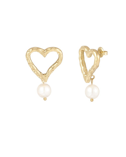sweetheart pearls oorbellen