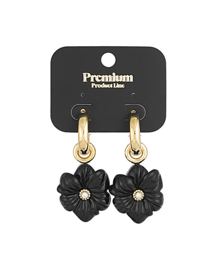 crazy flower oorbellen