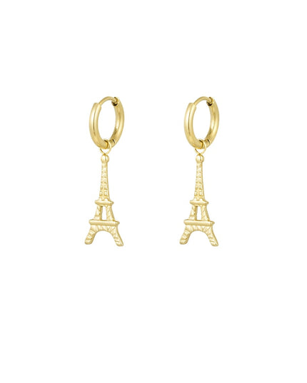 eiffel oorbellen