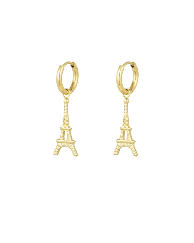 eiffel oorbellen
