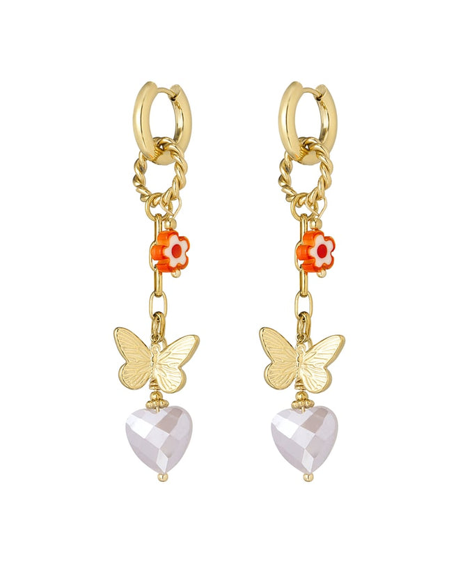 Oorbellen twinkle charm - Groen