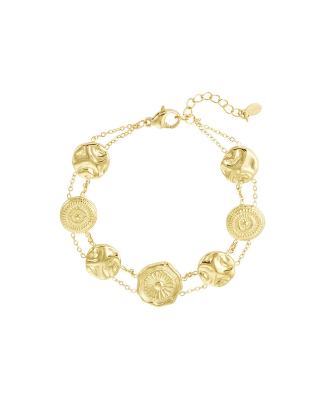 lucky coin armband