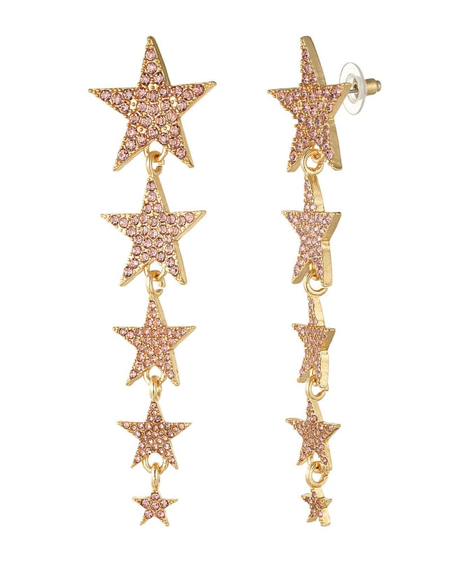 Shooting stars oorbellen