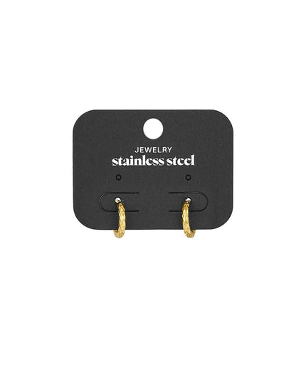 etched detail oorbellen