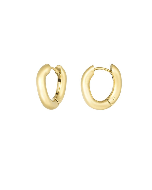 gentle curve oorbellen