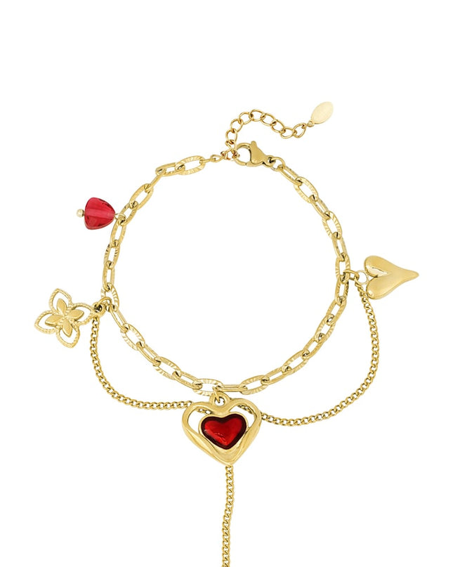 bedelarmband pulse of love