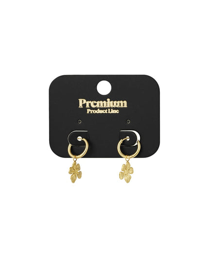 tropische bloem oorbellen