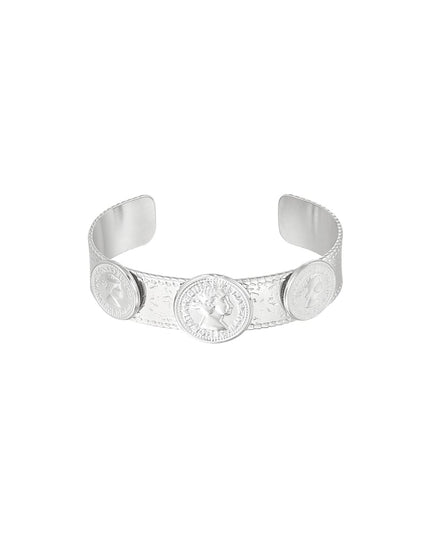 statement coin armband