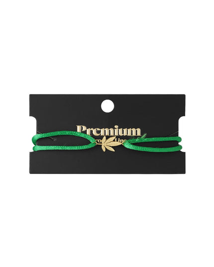 canal bliss satijnen armband - groen 