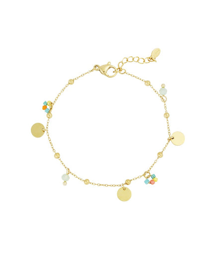 color pop coins armband