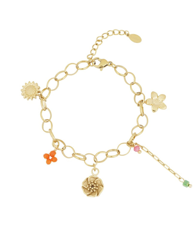 bedelarmband flower dash