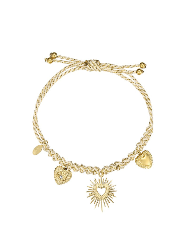 armband linked in love - groen en 