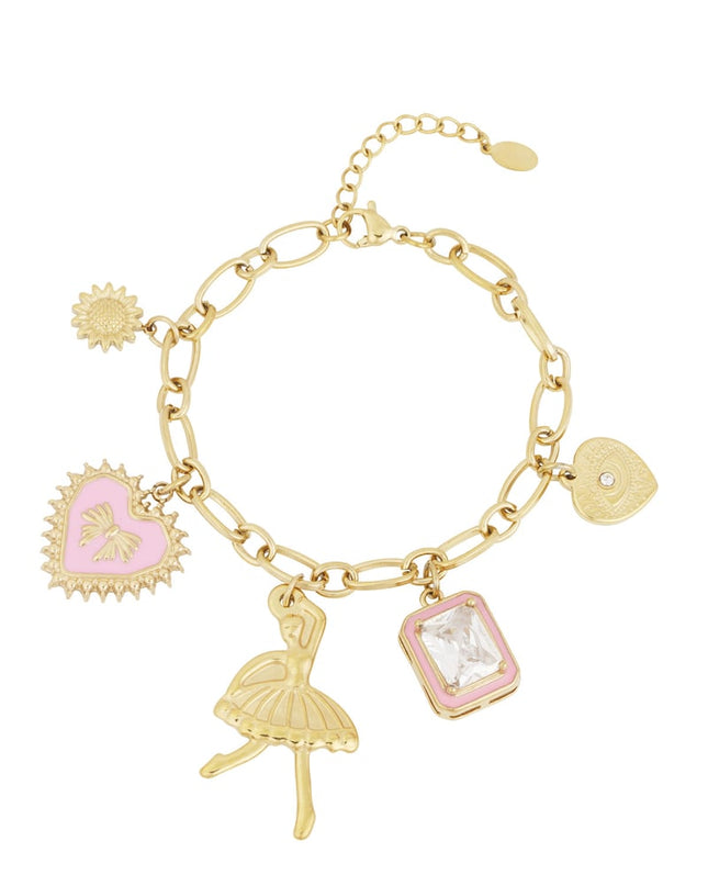 bedelarmband colorful dancer