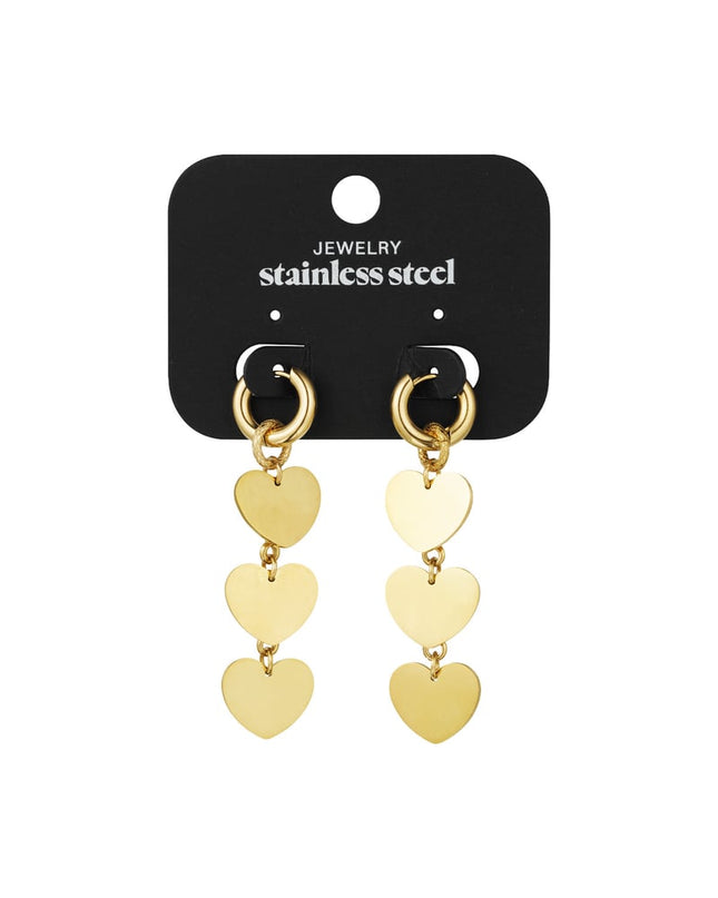 oorbellen triple lover