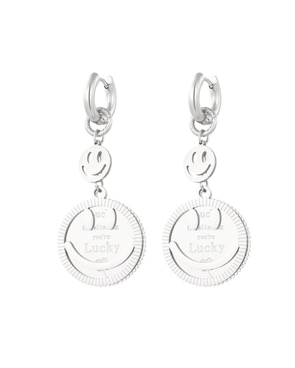 oorbellen lucky smiley face