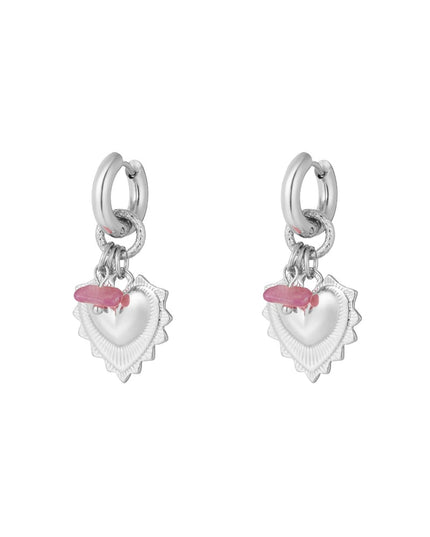 oorbellen bold heart