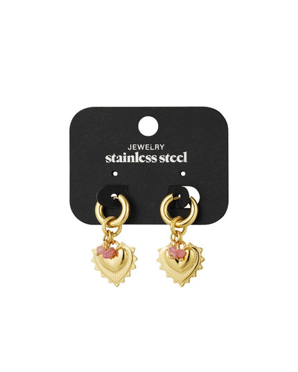 oorbellen bold heart