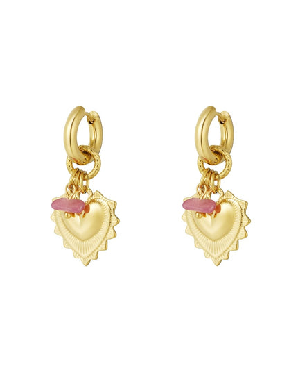 oorbellen bold heart