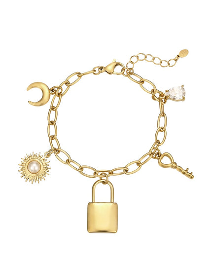 key to my heart armband