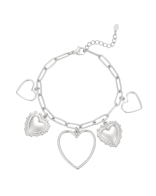 open hearts armband