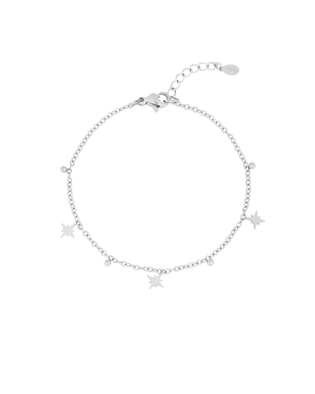 shining stars armband - Goud kleur keur