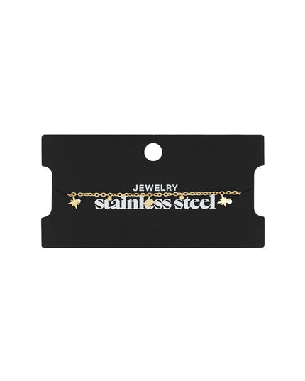 shining stars armband - Goud kleur keur