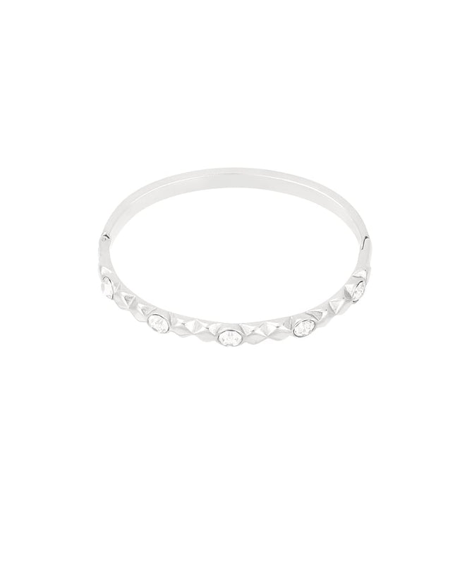 diamond relief armband