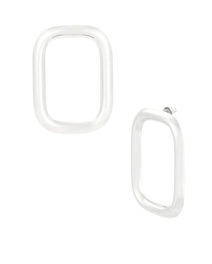 oorbellen statement rechthoek