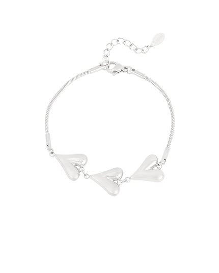 hearts unfolded armband