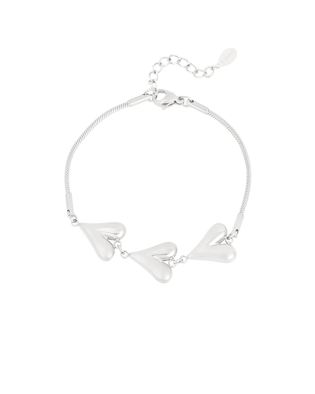 hearts unfolded armband