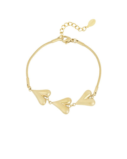 hearts unfolded armband