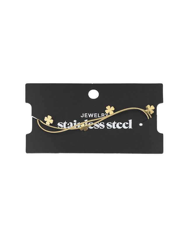 dubbele klaver armband