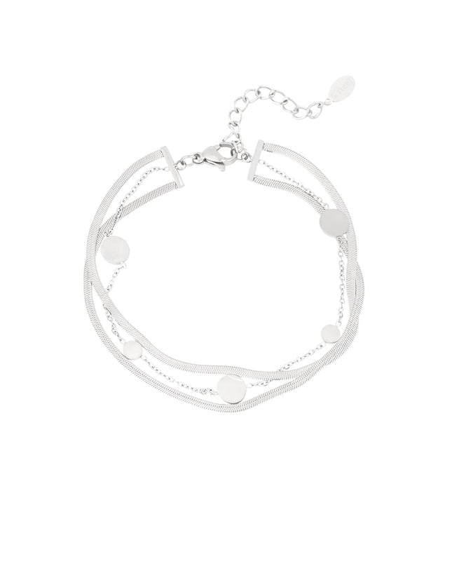 dubbele coin armband