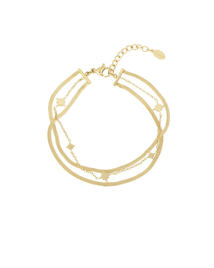 golden layers armband