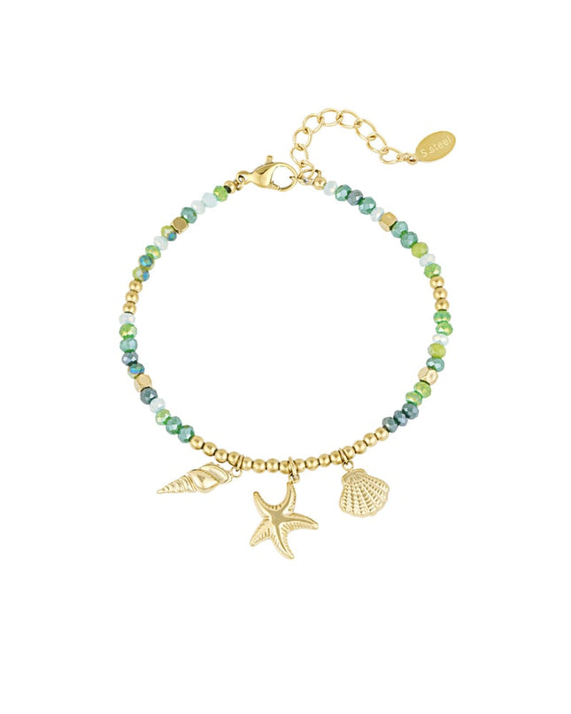 armband shell dream - groen 