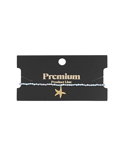 Armband kleurrijke zeester