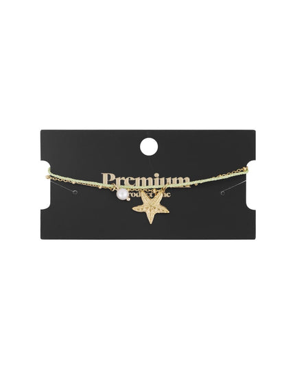 armband zeester parel