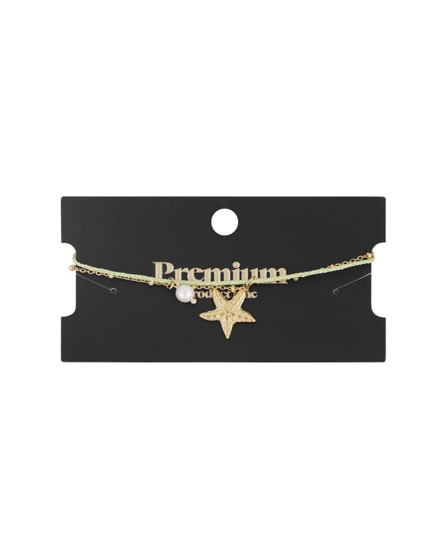 armband zeester parel