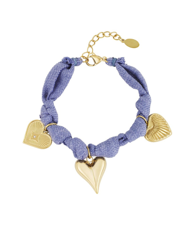 Armband color bliss heart